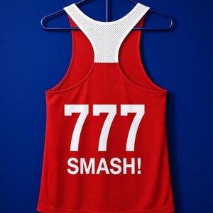 Custom Numbered Roller Derby Jersey – Reversible Pinnies, WFTDA Uniforms (Red, Royal, Navy, Gray, Black)