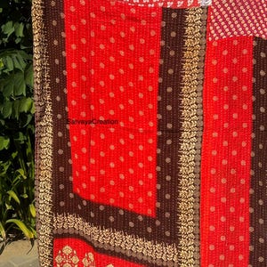 Groothandel veel Indiase vintage kantha-quilt handgemaakte omkeerbare deken