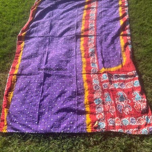 Wholesale Lot Of Indian Vintage Kantha Quilt Handmade Throw Reversible Blanket Bedspread Cotton Fabric BOHEMIAN quilt