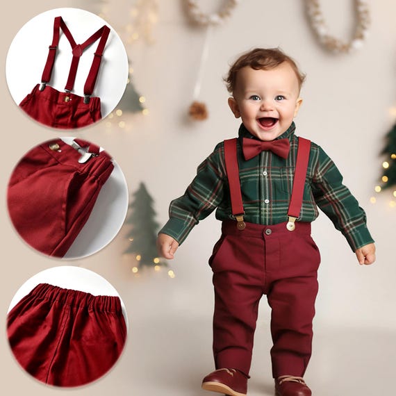 Baby Boy Boys Christmas Plaid Pants Buy Boys Christmas Pants Outlet