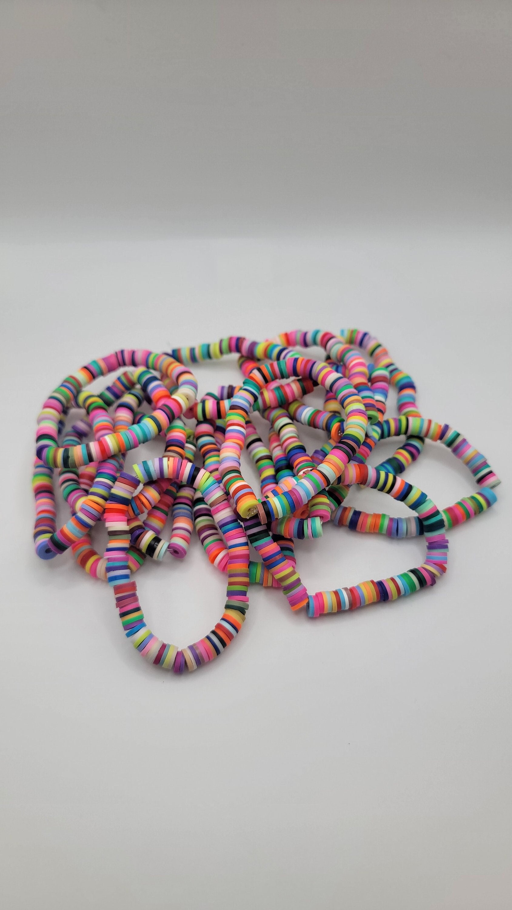 Party Favors | Heishi Clay Bead Bracelets | Kids Party Bracelets