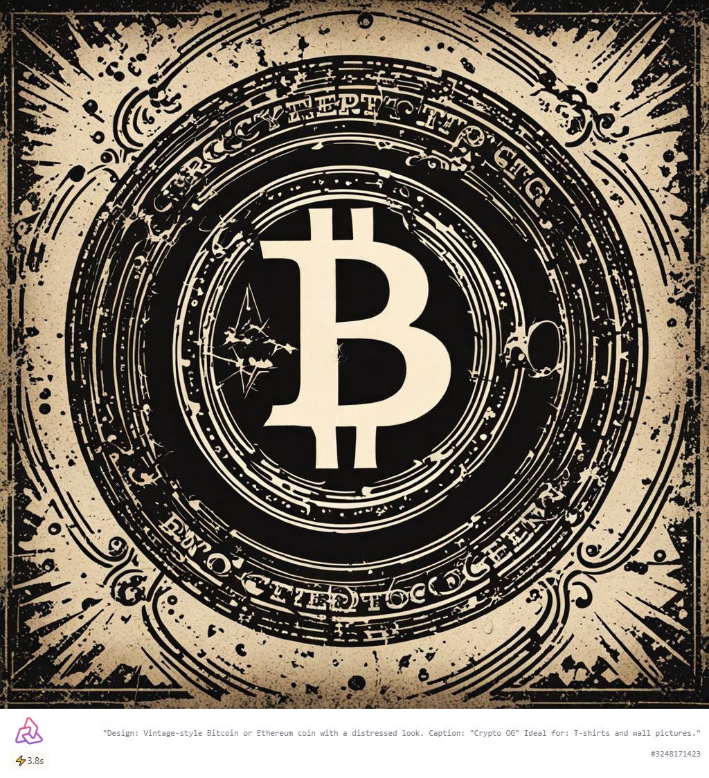 Retro Vibe Crypto OG T-Shirt