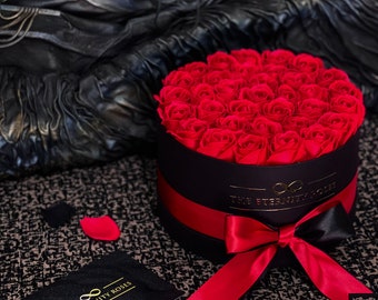 Gift Flower Box Handmade in Greece | Love & Affection