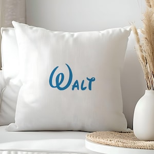 Walt Embroidery Font | Disney Style Embroidery Alphabet | Machine Embroidery Font | BX Embroidery Font | 1 2 3 4 Inch image 3