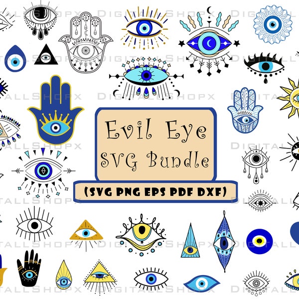 Evil Eye,Evil Eye PNG, Evil Eye Svg Bundle, Humsa Svg Cut Files, Turkish Eye svg, Evil Eye Protection Svg, Digital download, Circuit file