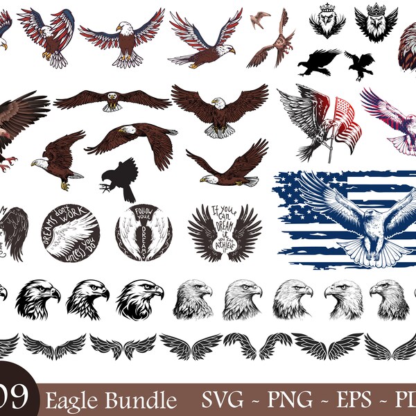 Eagles Svg Files for Cricut - Etsy
