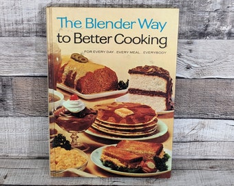 1965 1st Edition Hamilton Beach Cookbook The Blender Way to Better Cooking