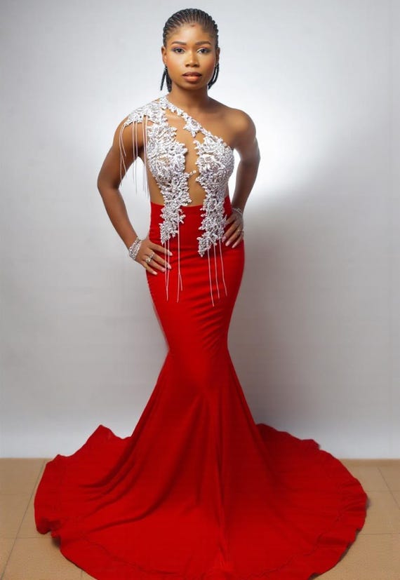 strapless open back dress Solid Silk Duchess Satin - Deep Red main image 0