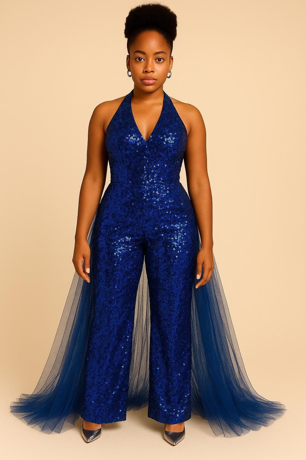 royal blue sequin dress plus size yal e Sequin Plus Size ning ss