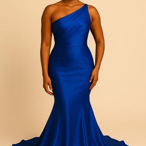 bronx and banco blue dress Plus Ella Short Velvet Tie Up Back Dress