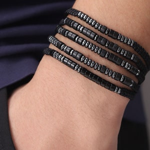 Personalisiertes Morsecode-Armband, I Love You, Jubiläums-Geburtstagsgeschenk, individuelles Armband, verstellbares Armband, Geschenk für Männer, Frauen, Jungen und Mädchen Bild 10