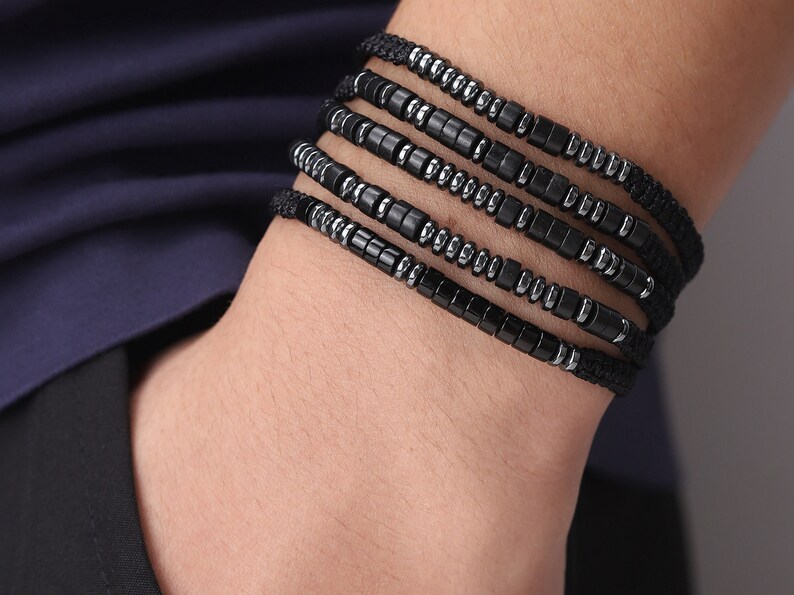 Personalisiertes Morsecode-Armband, I Love You, Jubiläums-Geburtstagsgeschenk, individuelles Armband, verstellbares Armband, Geschenk für Männer, Frauen, Jungen und Mädchen Bild 10