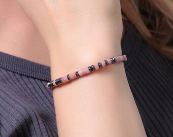 Bracelet personnalisé code Morse, cadeau fête des mères, je t'aime maman, cadeau d'anniversaire, bracelet réglable, cadeau pour femme fille