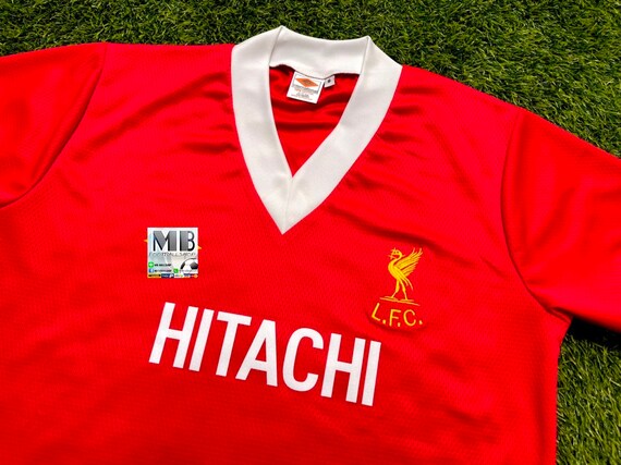 liverpool retro shirt hitachi