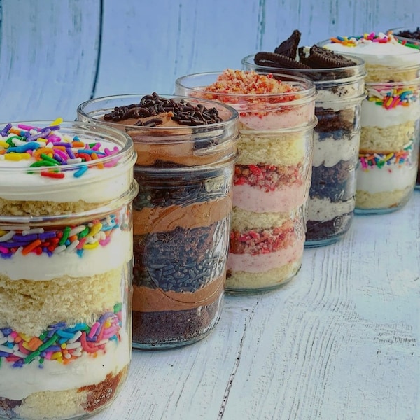 Gluten Free Cake Jars