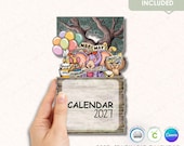 2027 Stackable Desk Calendar Bundle | Printable DIY Notepad (Digital Download)