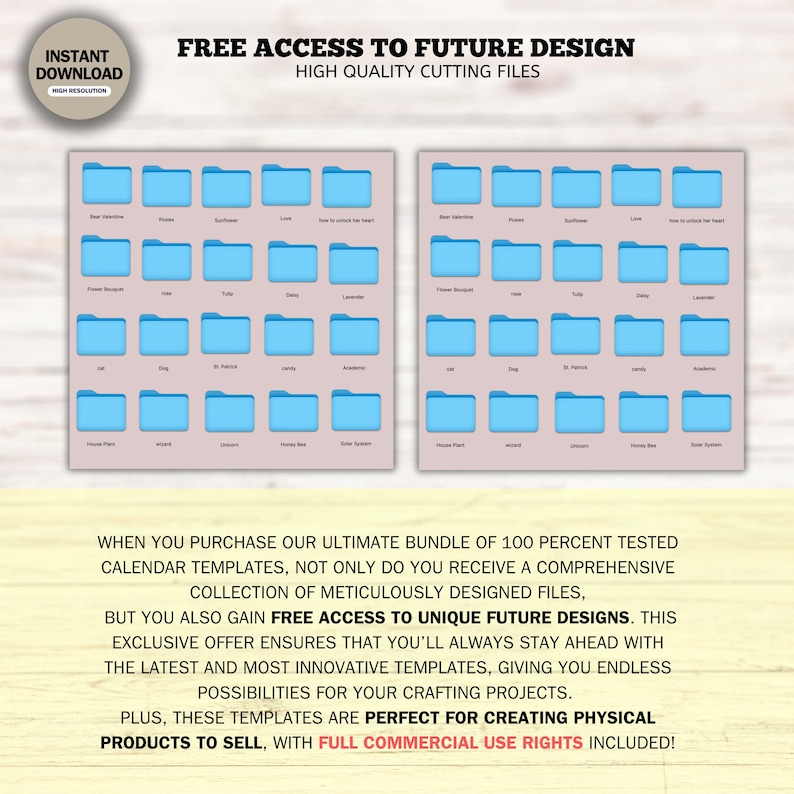 Ultimate Desk Calendar Bundle Template Editable Canva Option Annual