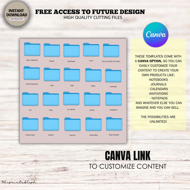 Ultimate Desk Calendar Bundle Template Editable Canva Option Annual