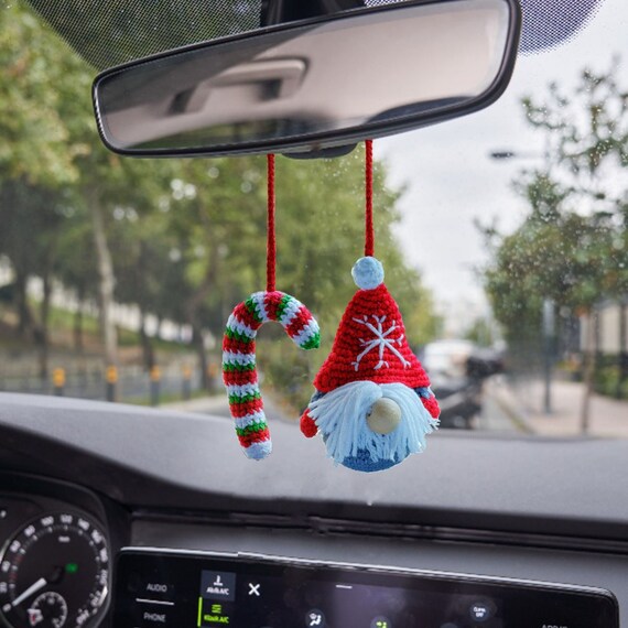 Rear View Mirror Accessories for Boyfriend Sheep Car Charm Cute Car Mirror  Hanging 