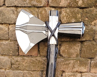 Handmade Thor Stormbreaker Axe, 1/1 Scale Avengers Replica