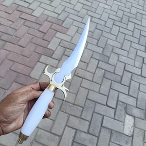 Dagger Inspired by the Prince of Persia | Sand of Times Fantasy Collectible Blade | Handmade Cosplay & Display Item. Best gift for anyone.