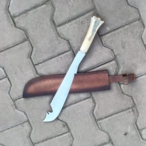 Handmade Custom Predator 2 Knife Replica | Unique Blade | Gift for Him | Collectible Prop