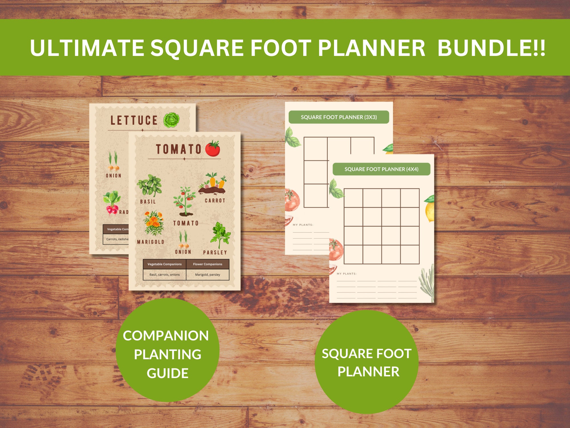 Ultimate Square Foot Gardening Planner Printable Gardening - Etsy