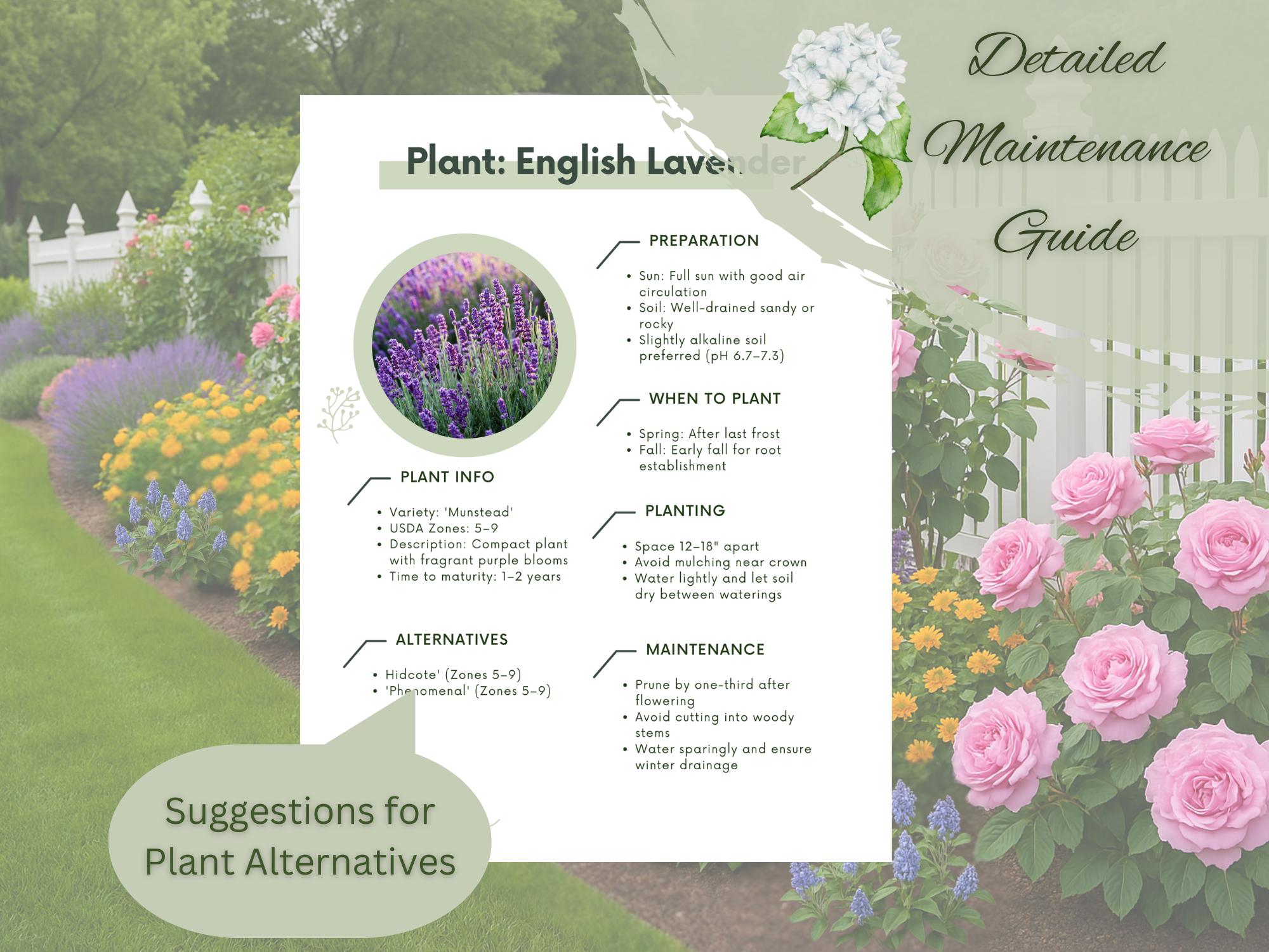 Cottage Garden Plan, Pollinator-friendly Landscape Design (zones 5-9)  (digital Download) - Etsy