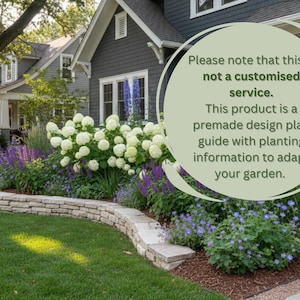Hydrangea Landscape Design Plan Front Yard Planting Garden Design: Full ...