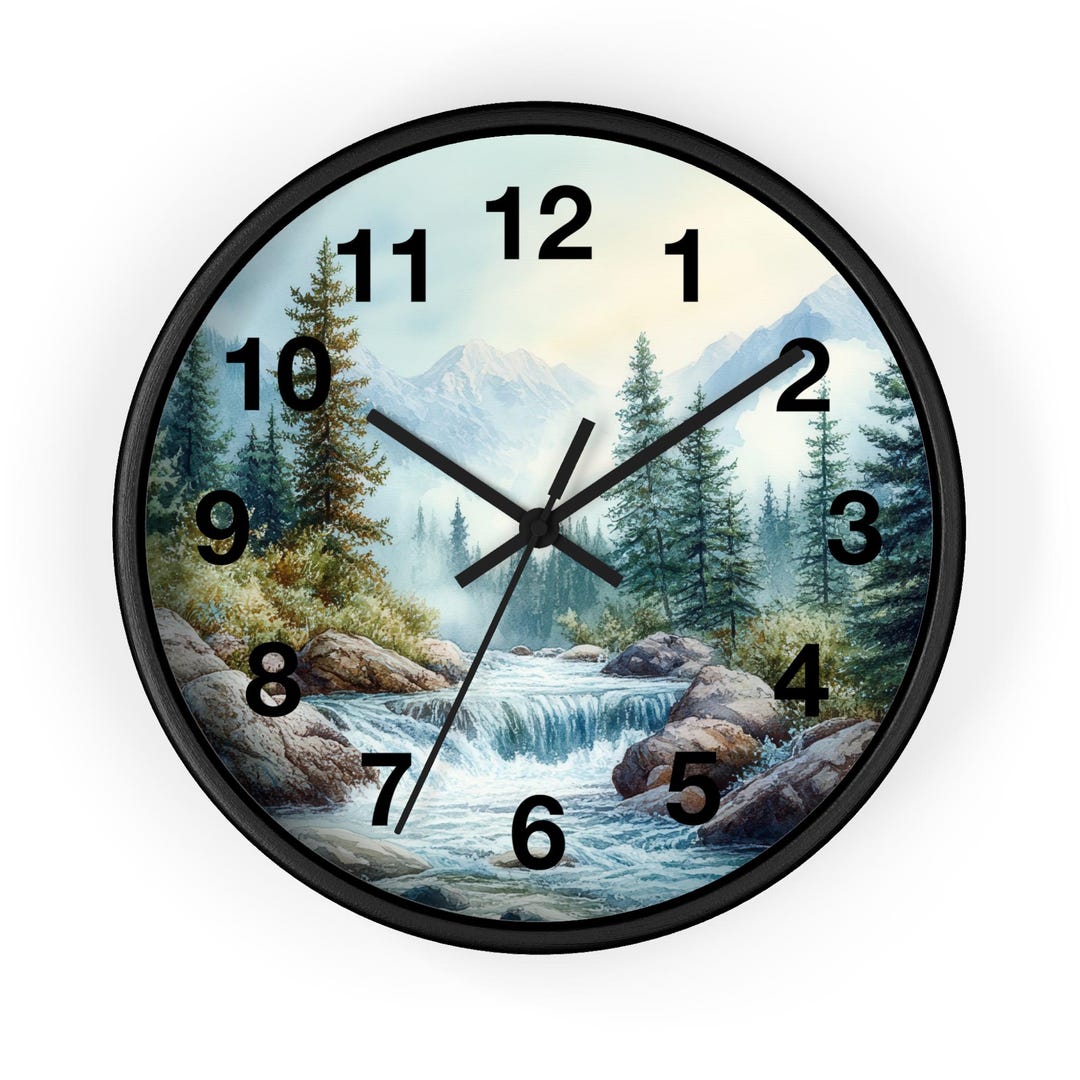 Stunning Nature-Inspired Wall Clocks image