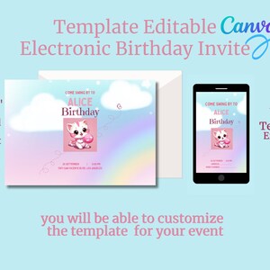 Electronic Birthday Invite