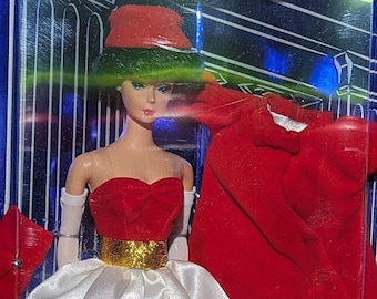 1997 BARBIE Doll Silken Flame 1962 Reproduction of Original Brunette NRFB in Original Box Mint
