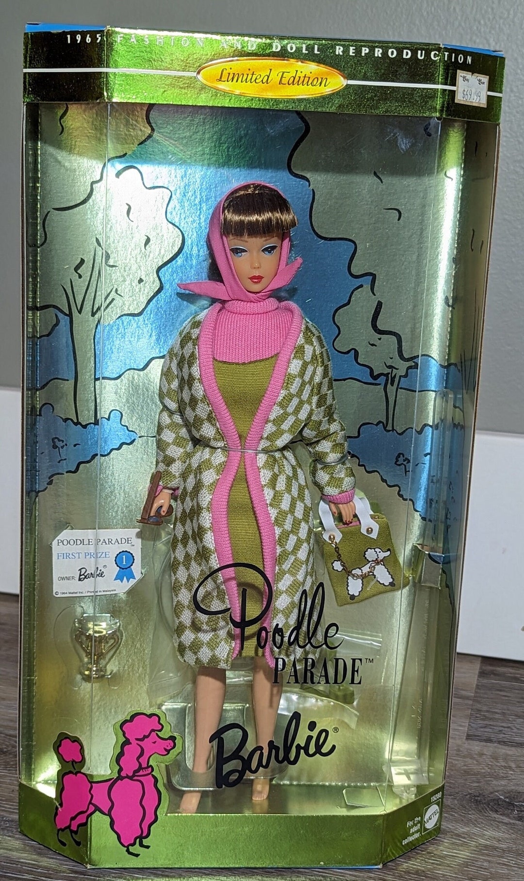 Buy Vintage Reproduction Poodle Parade Barbie (1965) #15280 NIB
