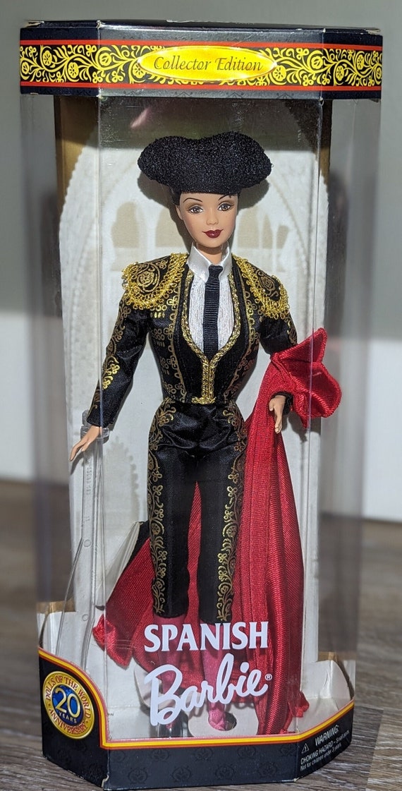 Muneca Barbie Espanola 1999 24670 Nueva en Caja Coleccion Munecas del Mundo