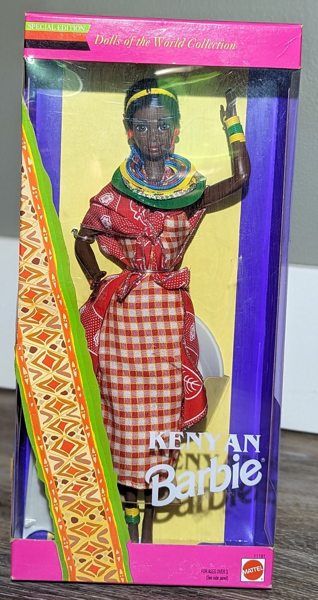 Kenyan Barbie Doll (1993) #11181 Vintage Collector's Edition