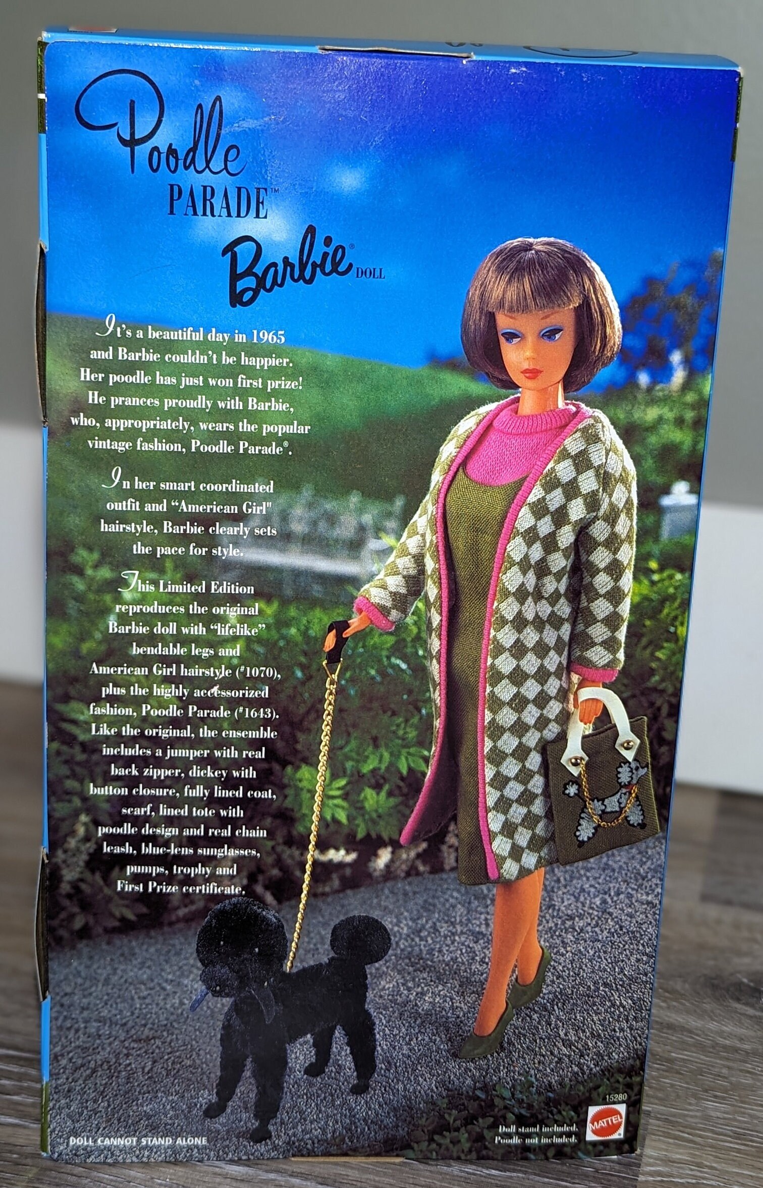 Vintage Reproduction Poodle Parade Barbie (1965) #15280
