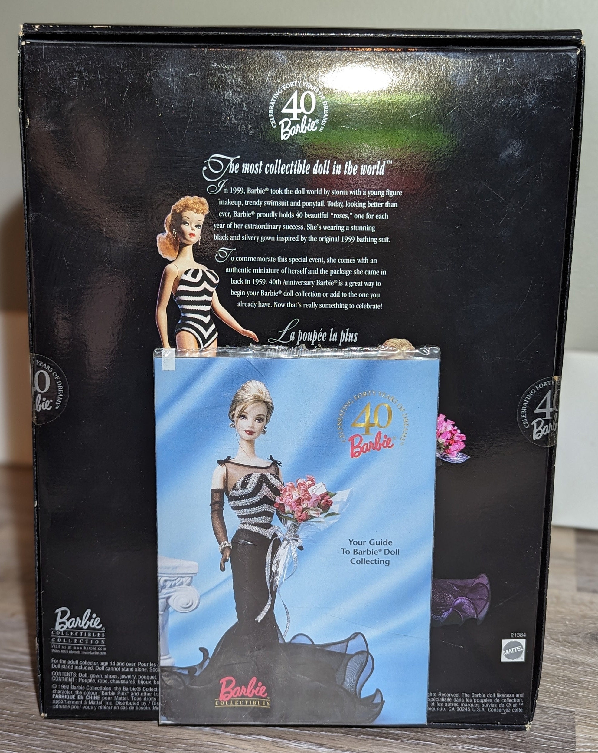 40th Anniversary Barbie (1999) #21384 - Celebrating Four Decades