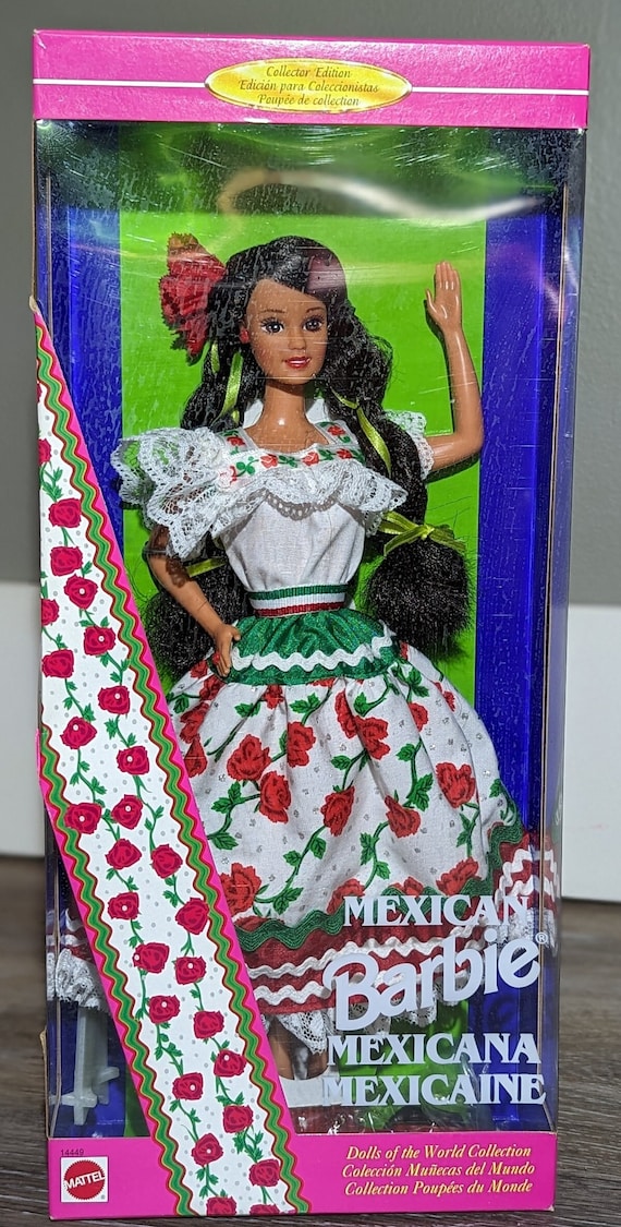 Mexican Barbie Doll (1992) #14449 Vintage Collector's Edition, New in Box  (NIB)