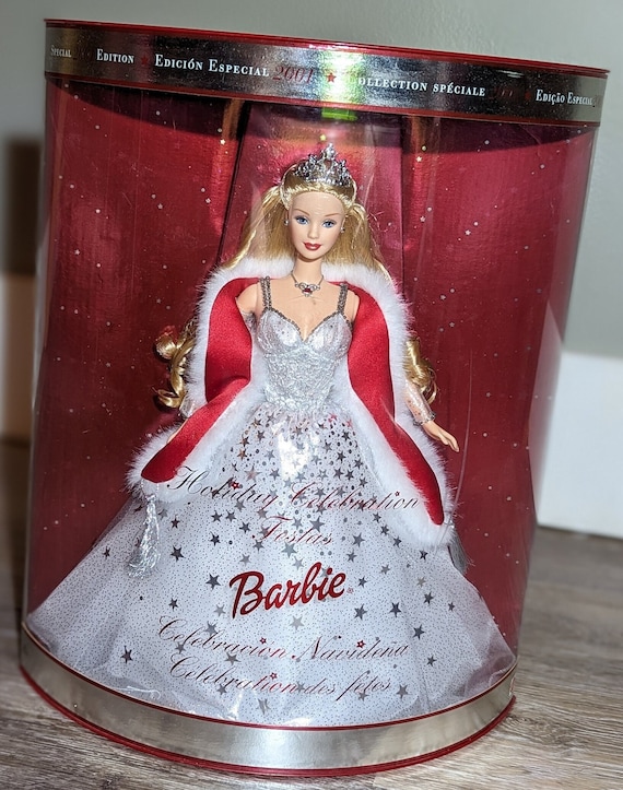 Holiday Celebration Barbie (2001) #50304 - Timeless Elegance in