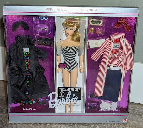 NIB 35th Anniversary Barbie (1959 Reproduction) #11591