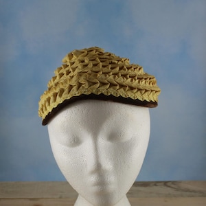 Ruffle Pillbox Hat - Etsy display picture 2