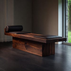 Wood Bench, Solid Wood Entryway Bench, Rustic Wooden Bench for Indoor Use, Handmade Hallway Bench, Natural Wooden Seat, Dining Bench