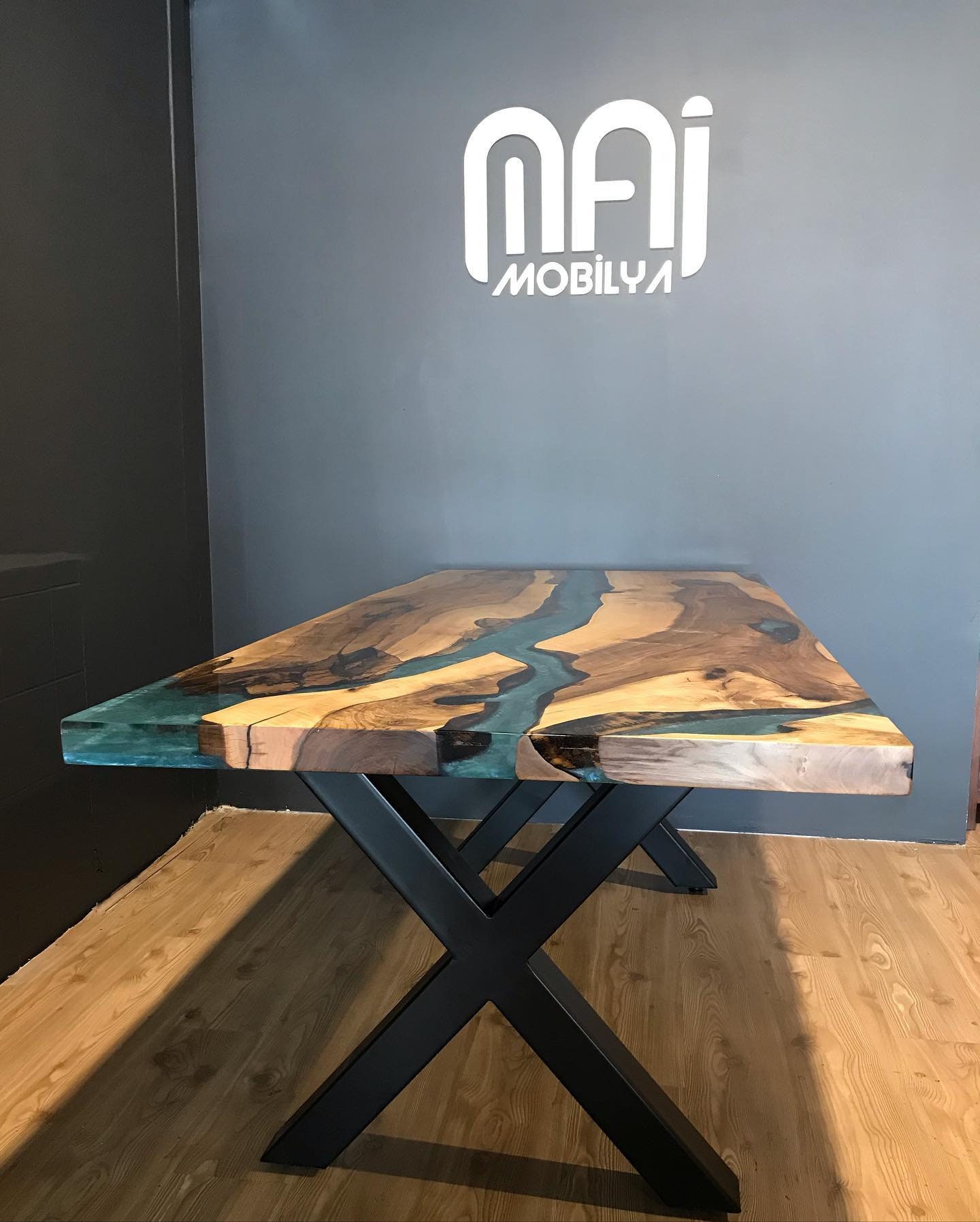 Wooden Epoxy Table Wood Resin Table Walnut Epoxy Table Etsy