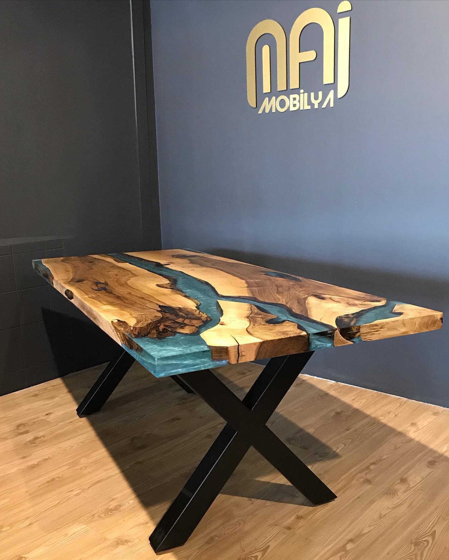 Wooden Epoxy Table Wood Resin Table Walnut Epoxy Table Etsy