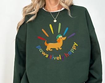 sweat-shirt teckel, pull teckel, cadeau d’amant de teckel, cadeau pour amoureux de teckel, cadeau d’amant de chien, chemise d’amant de chien, cadeau de teckel