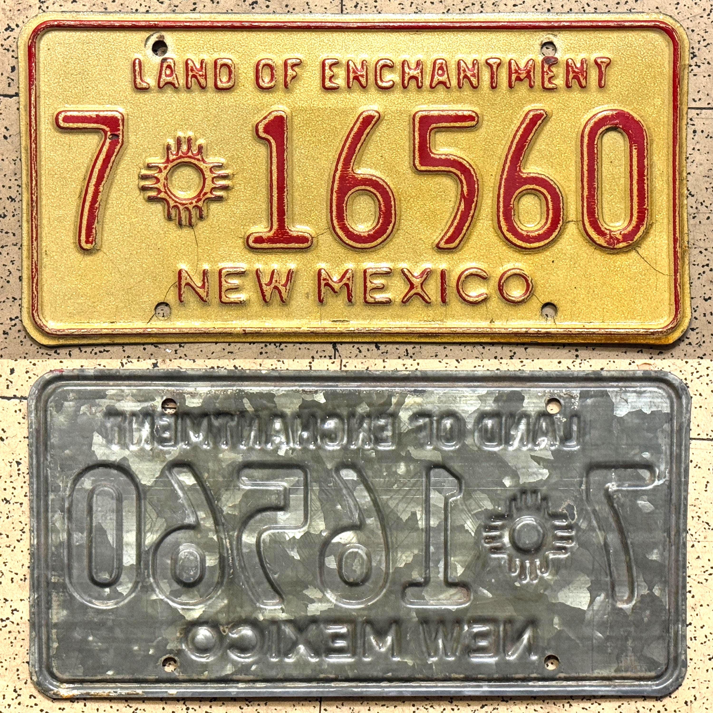 Plaque Carro de Mexico, Plaque de voiture Mexique, Plaques