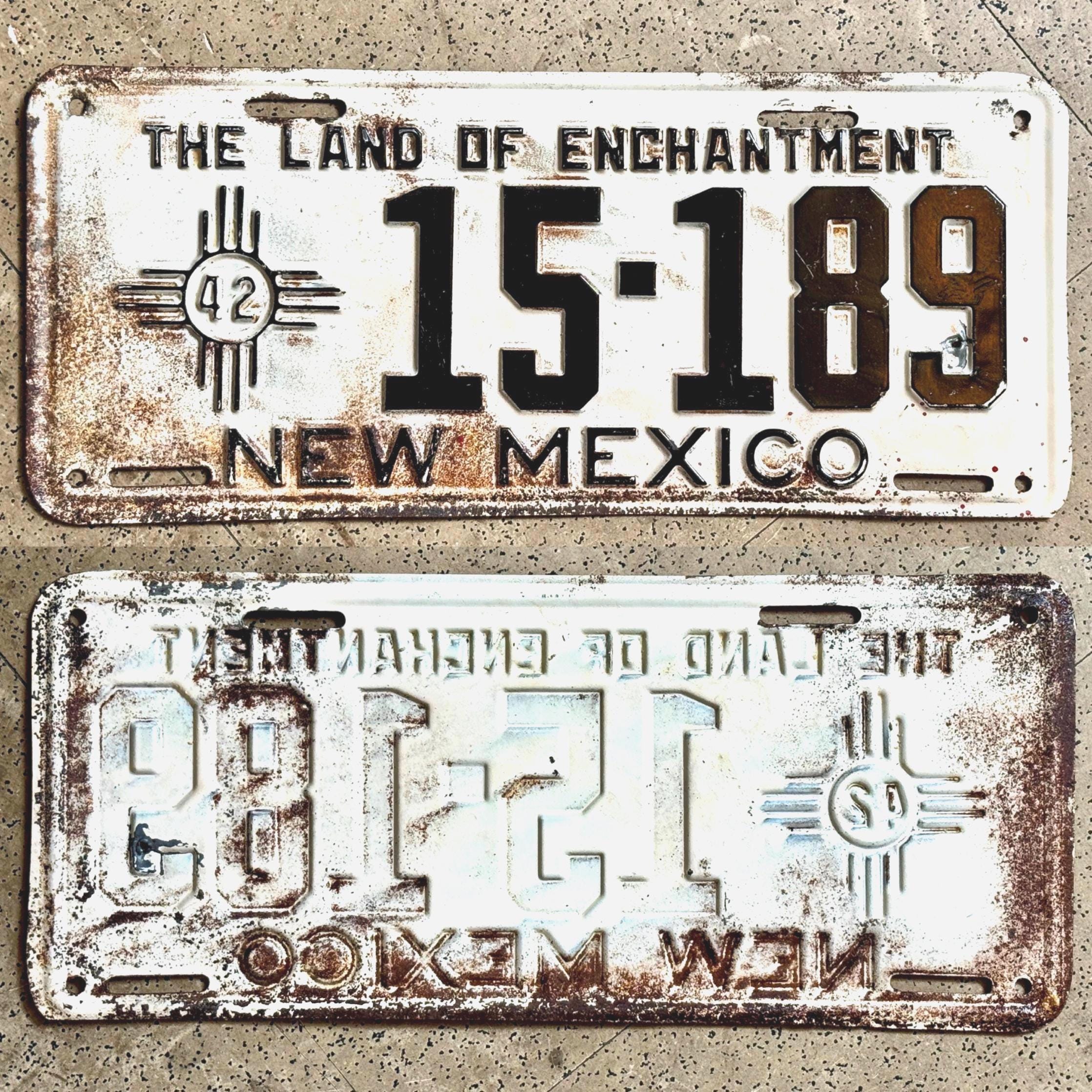 Porcelain License Plate - Etsy