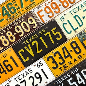 Antique Plate Texas - Etsy