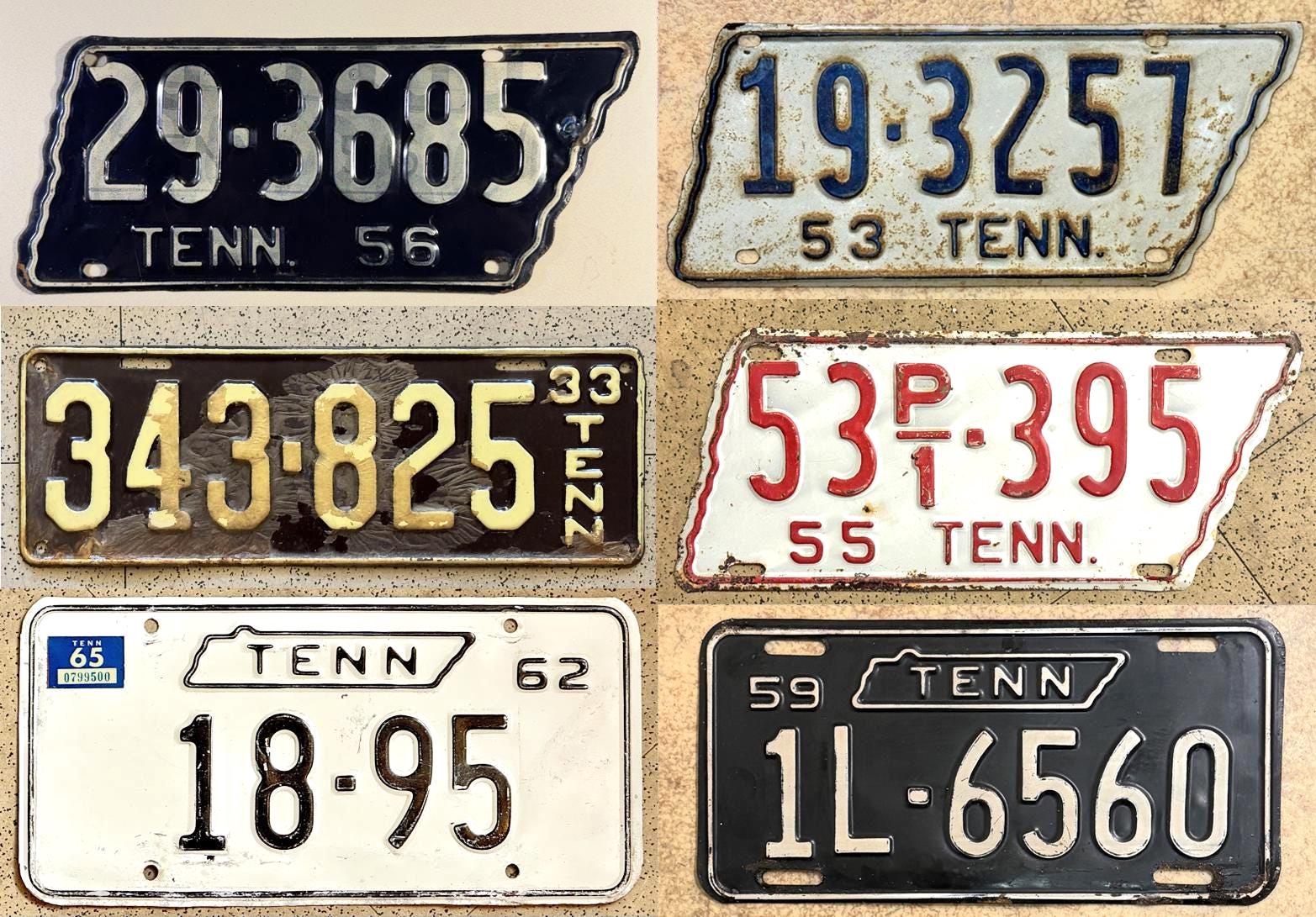 装飾用ナンバープレート - ビンテージ - Etsy 日本