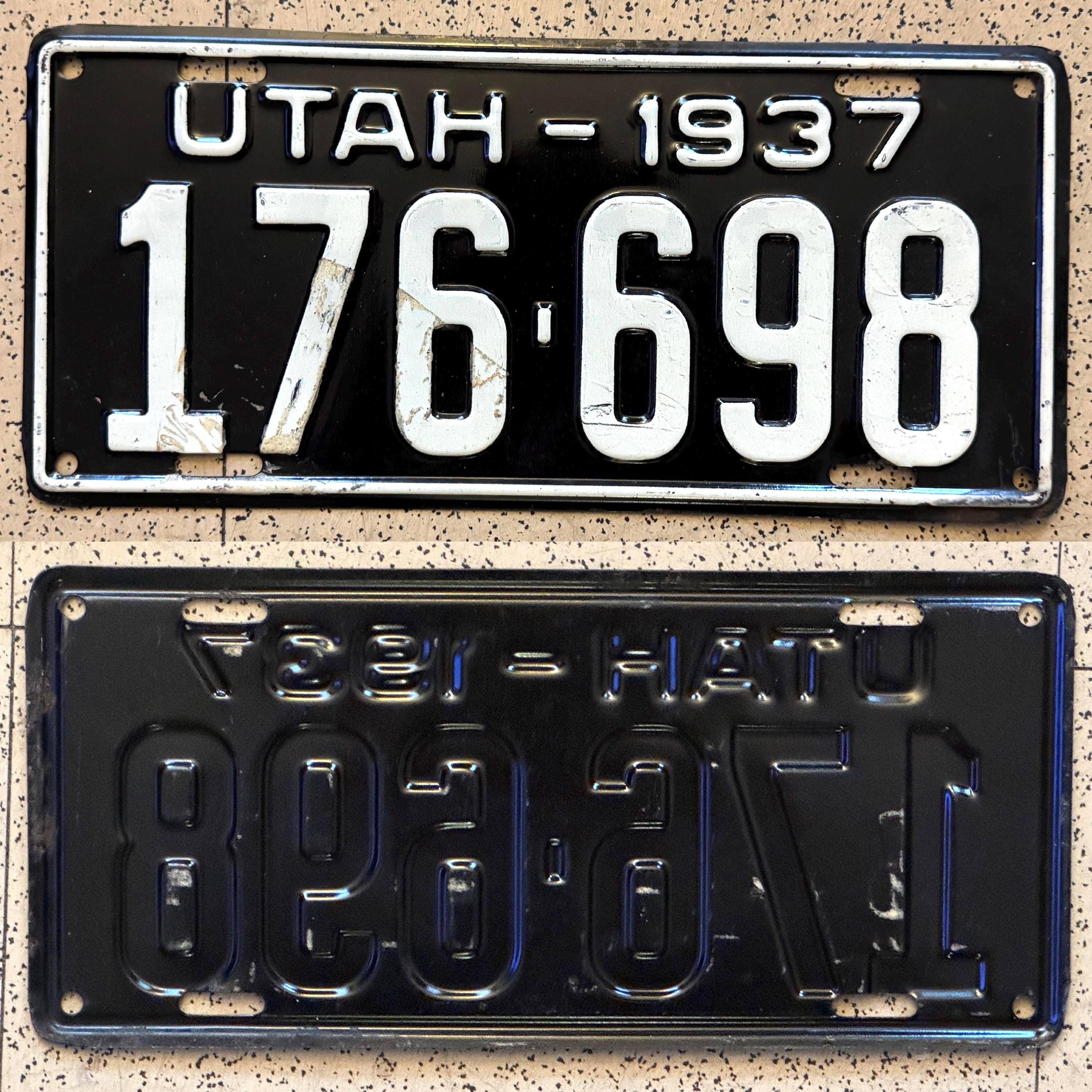 1930 license plate - Etsy 日本